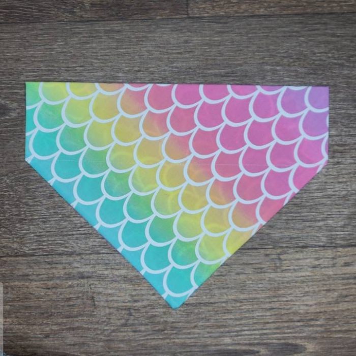 Mermaid Pastel Rainbow Bandana