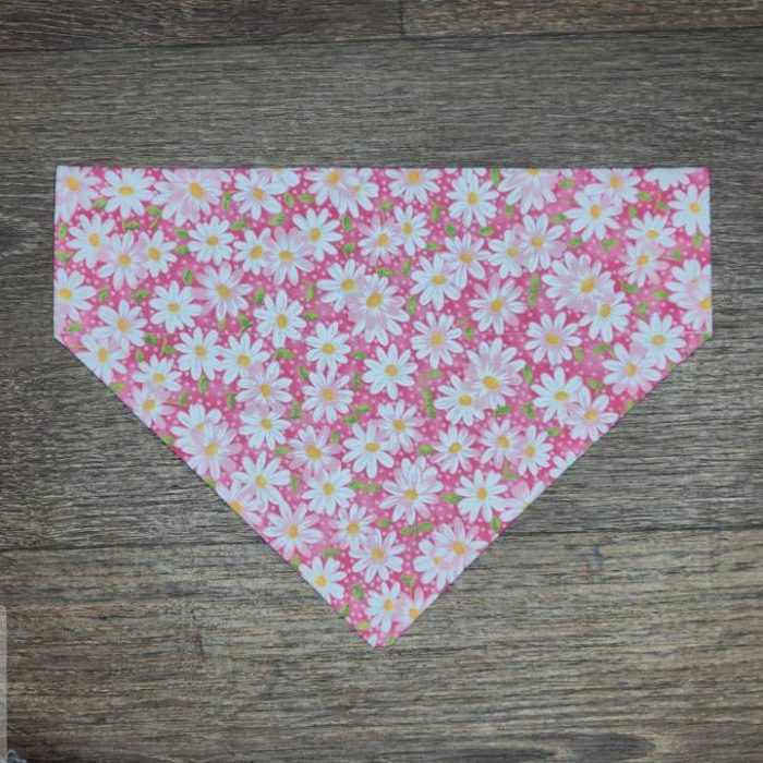 Pink Daisies Bandana