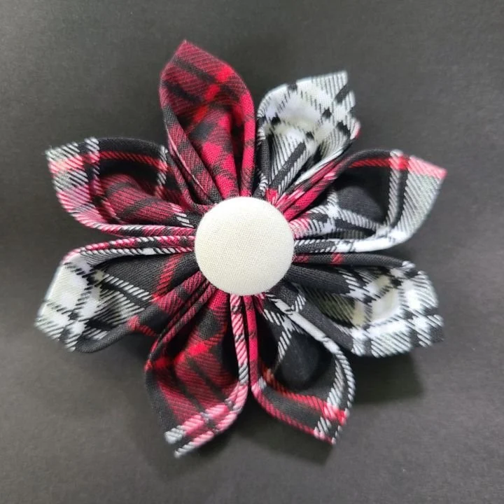 Flower - Red Plaid