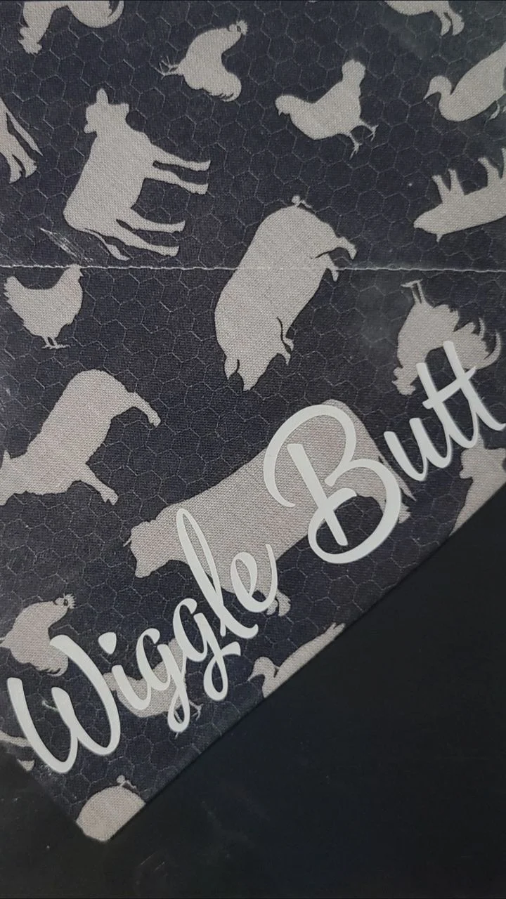 (M) Bandana "Wiggle Butt"